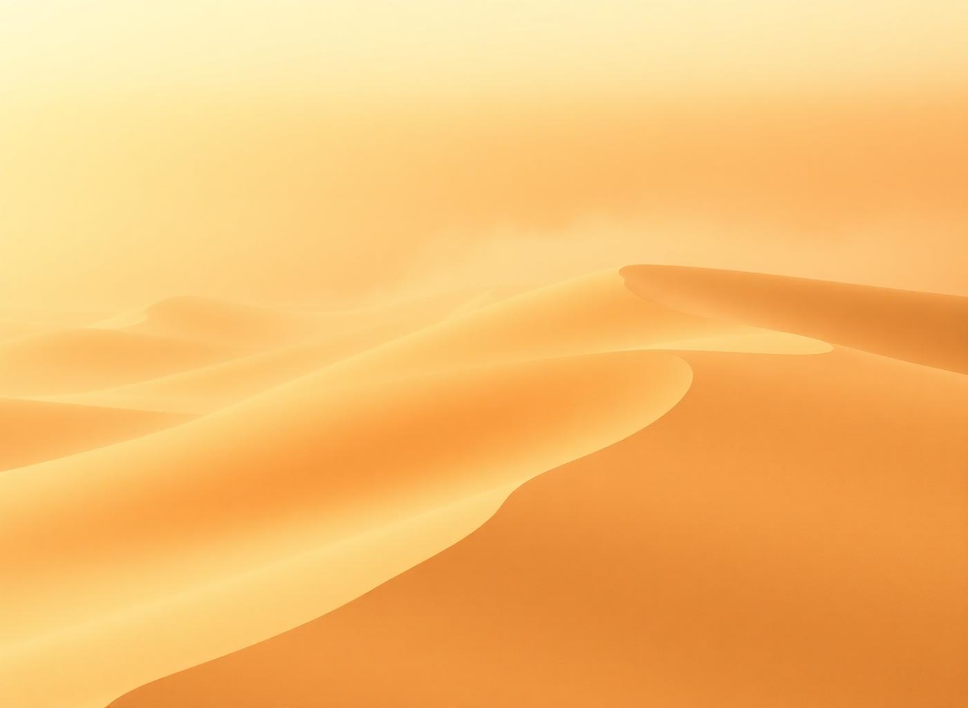 Lumière dorée sur le sable